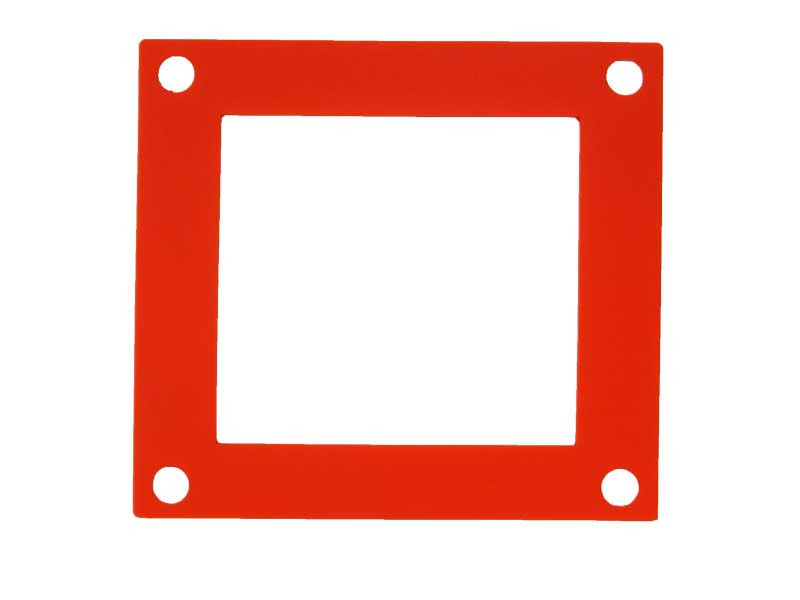 Orange High Temp Silicone Convection Blower Gasket (15-1033)