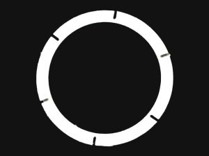 US Stove Round Combustion Blower Gasket (88148)